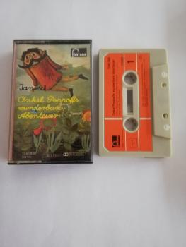 Onkel Poppoffs wunderbare Abenteuer Janosch Grau mit Orangen Aufkleber 7240508 Fontana